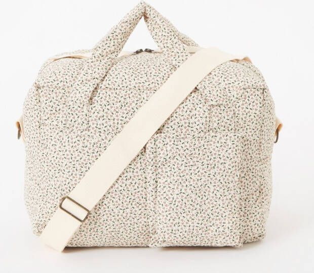 Konges Sl&#xF8, jd Milk tank luiertas met bloemendessin