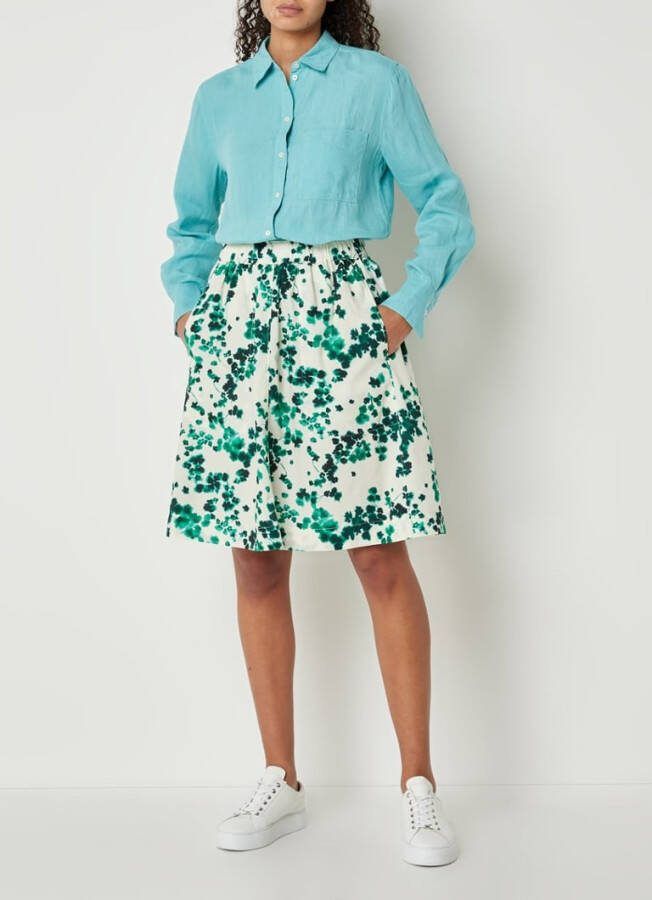Marc O'Polo Longsleeve shirts Blauw Dames