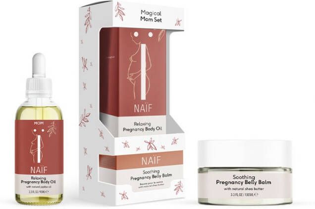 Naïf Naï, f Magical Mom giftset geschenkverpakking zwangerschap