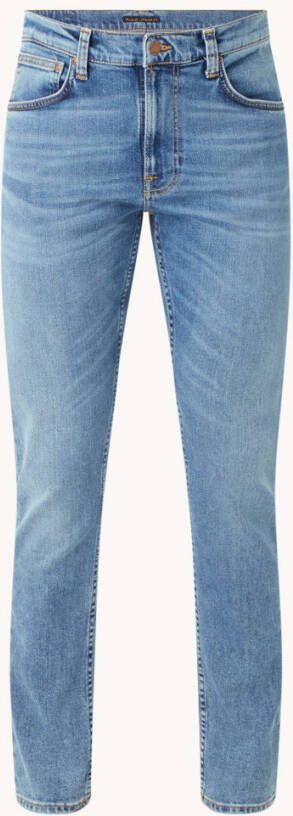 Nudie Jeans Lean Dean slim fit jeans van biologisch katoen