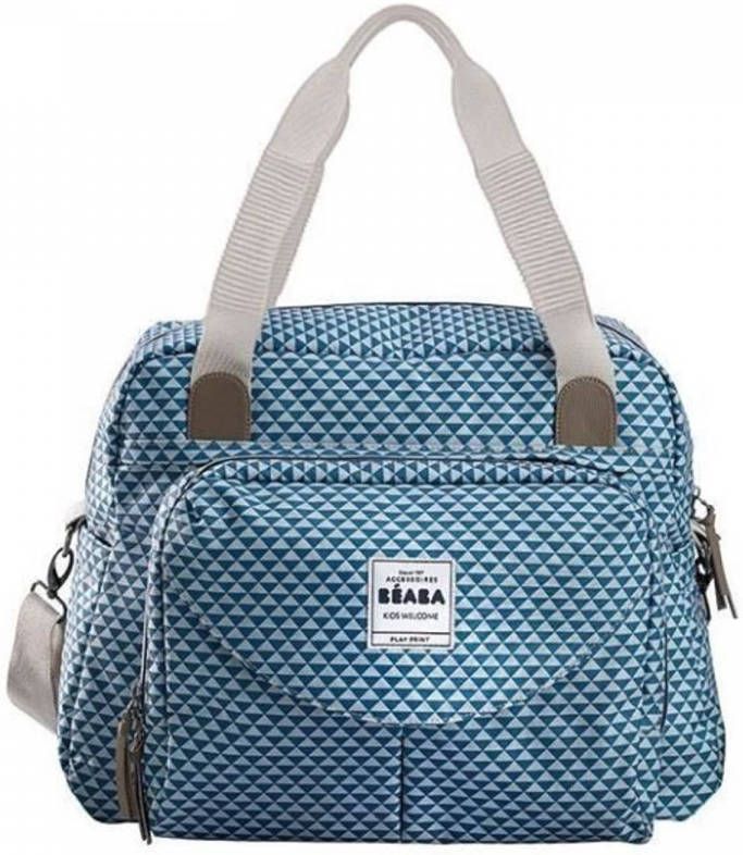 Cstore Beaba Sac A Langer Geneve Ii Play Print Blauw 23l