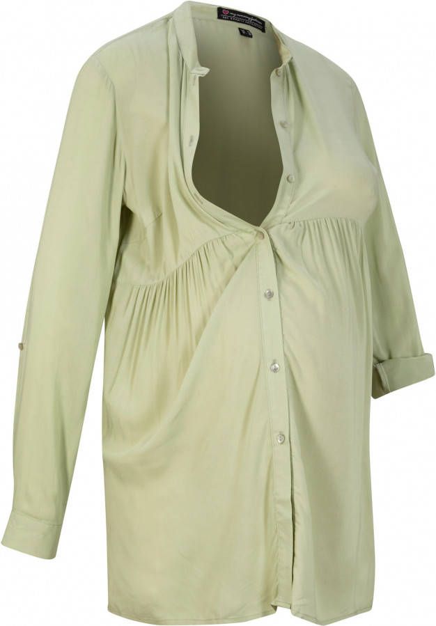 bonprix Lange zwangerschapsblouse van duurzame viscose met voedingsfunctie