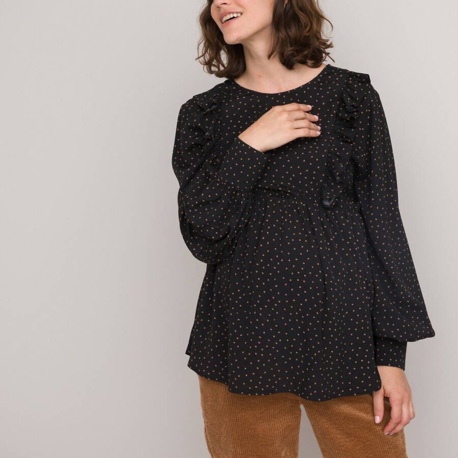 LA REDOUTE COLLECTIONS Blouse voor zwangerschap en borstvoeding