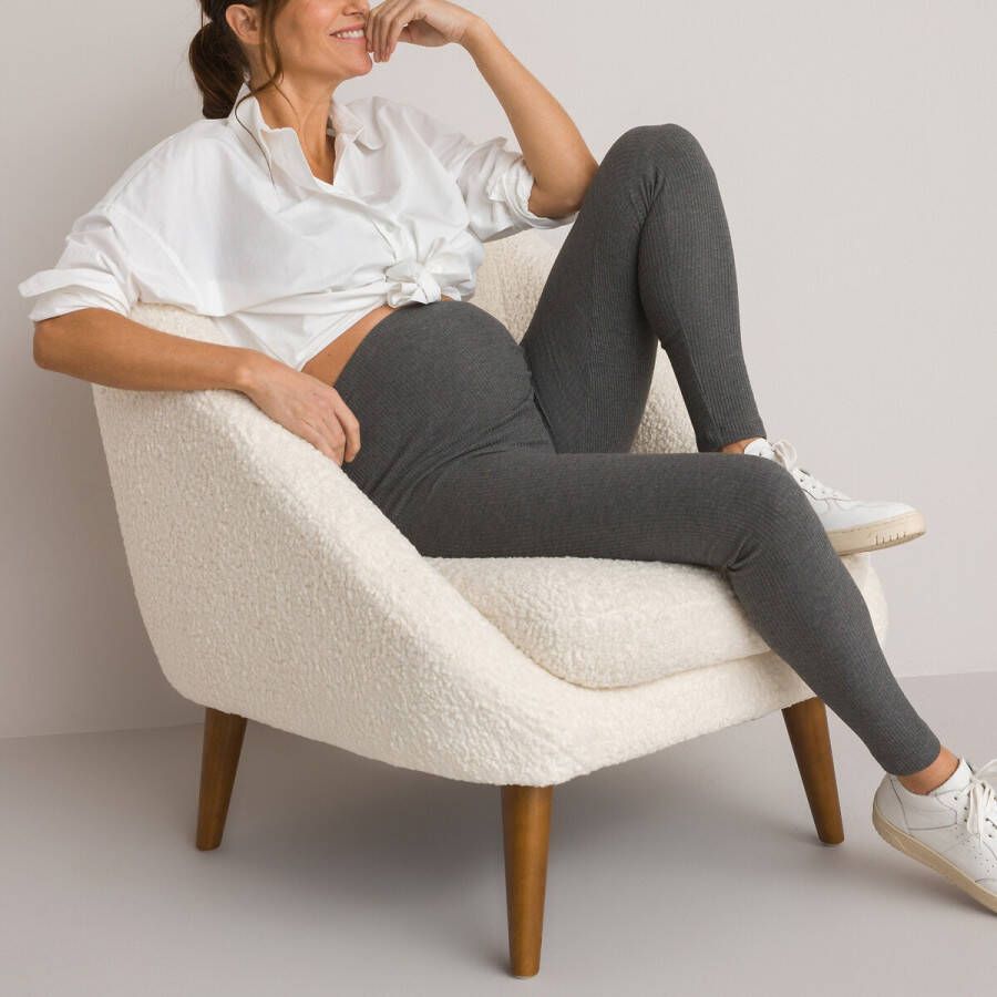 LA REDOUTE COLLECTIONS Legging voor zwangerschap, hoge taille, ribtricot