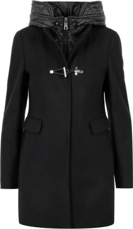 Fay Trenchcoats & Mantels Zwart Dames
