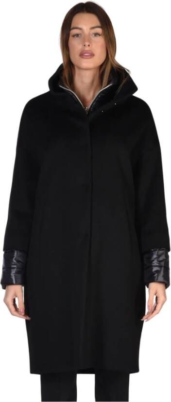 Herno Gewatteerde Jassen Zwart Dames