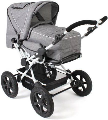 CHIC4BABY Combi kinderwagen Viva, mêlee grijs kinderwagen