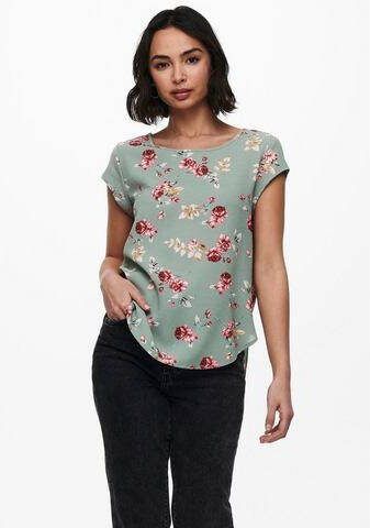 Only Shirtblouse ONLVIC S/S AOP TOP NOOS PTM