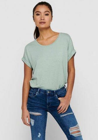 Only T shirt ONLMOSTER met omslag aan de mouwen