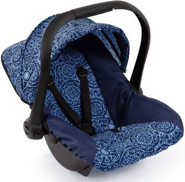 Bayer Design Poppenautostoel met kap blauw