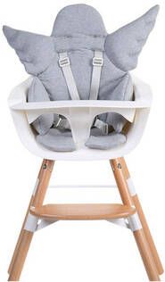 CHILDWOOD Universeel stoelkussen engel katoen grijs CCASCGR