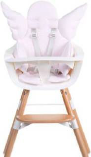 Childhome Stoelkussen universeel engel jersey katoen oudroze