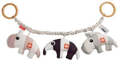 Done by Deer Baby Accessoires Pram Toy Deer Friends Roze