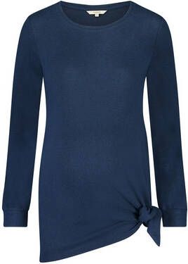 Noppies Kester zwangerschapspullover met asymmetrische zoom