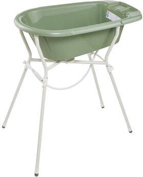 Rotho Babydesign Babybad Bella Bambina Badelösung, shale green Gemaakt in Europa(set )