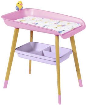 Baby Born Poppencommode met aankleedkussen en doekhouder