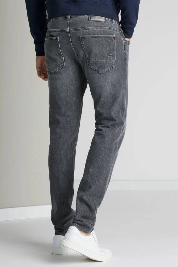 Vanguard Grijze Straight Leg Jeans V850 Rider Mid Grey Comfort