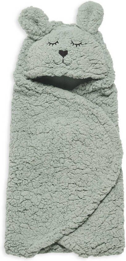 Jollein Baby Accessoires Wikkeldeken Bunny Groen