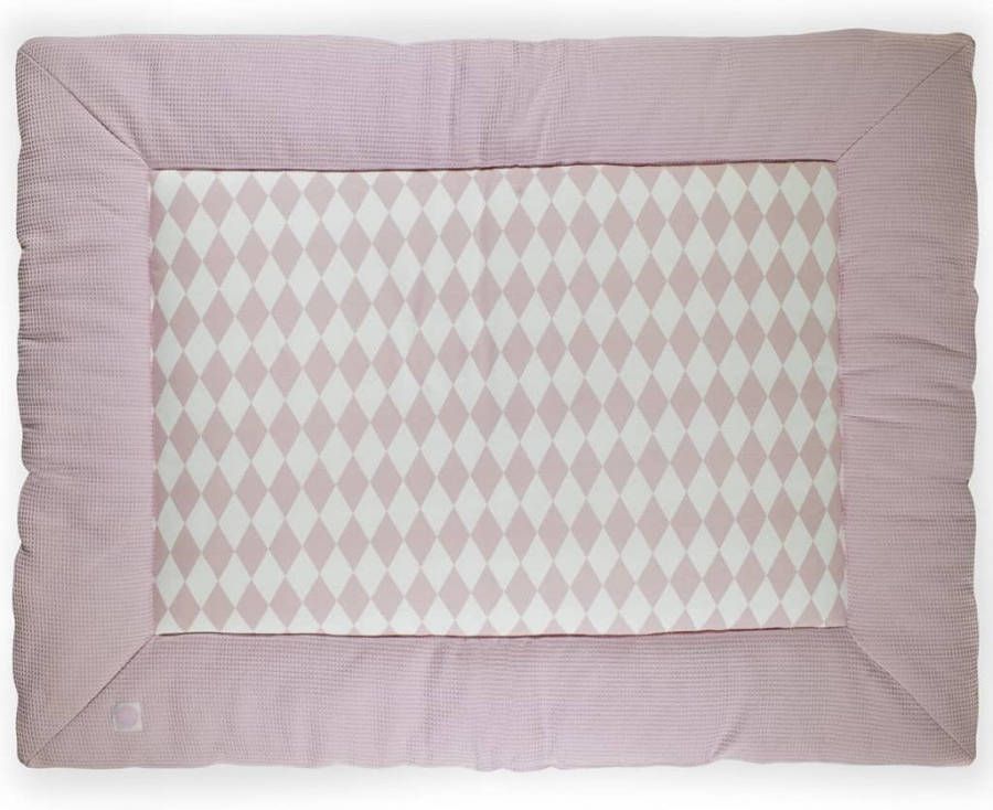 Jollein Boxkleed 80x100 cm Mini waffle vintage pink 017 513 65070