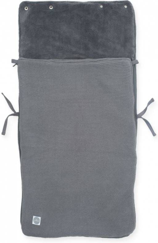 Jollein voetenzak groep 0+ 3/5 punts Basic knit stone grey