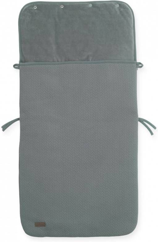 Jollein voetenzak groep 0+ 3/5 punts Brick velvet storm grey