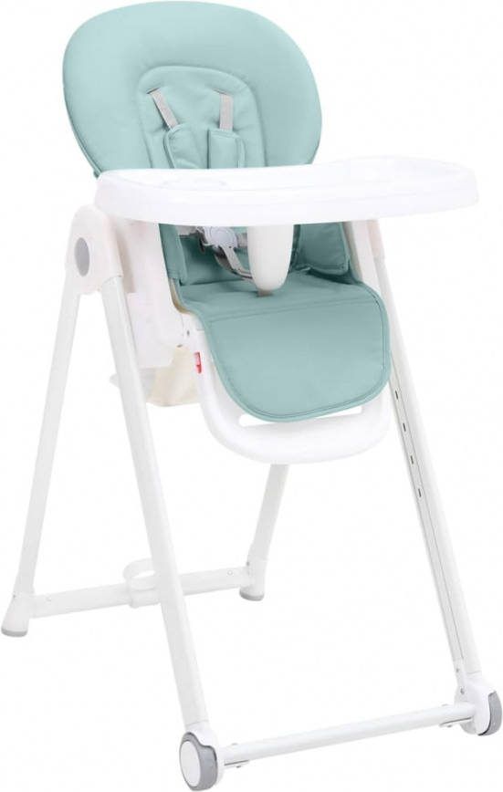 VIDAXL Kinderstoel aluminium turquoise