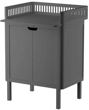 Sebra Commode met Deuren Grijs